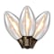 Holiday Bright Lights Holiday Bright Lights LED C9 Warm White 25 ct Replacement Christmas Light Bulbs, PK25 BU25FLDSC9-TWWA - alternate 2